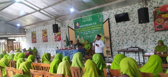 CAMAT SAPURAN HADIRI KONFERENSI VIIPAC FATAYAT NU